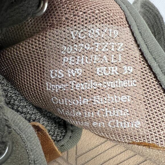 OluKai Pehua Li Lightweight Breathable Convertible Sneaker Olive Green Size 9 - Picture 9 of 10